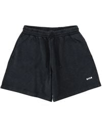 MSGM - Logo Shorts - Lyst