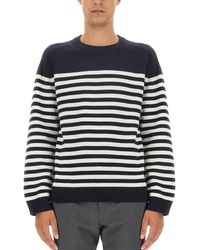 Theory - Striped Shirt - Lyst