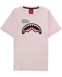 Sprayground - T-Shirt Con Grafica Shark - Lyst