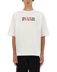 Moschino - Crew Neck T-Shirt - Lyst