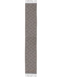 Ferragamo - Sciarpa Con Motivo Monogram - Lyst