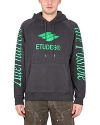 Etudes Studio - Sweatshirt With Logo Embroidery - Lyst