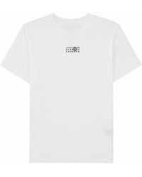 MM6 by Maison Margiela - T-Shirt Con Patch Logo - Lyst