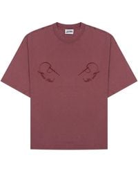 Jean Paul Gaultier - Graphic Crew Neck T-Shirt - Lyst