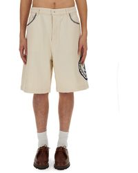 Drole de Monsieur - Cotton Bermuda Shorts - Lyst