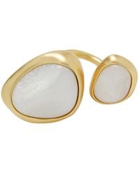 Cult Gaia - Ivory Acrylic Resin Ring - Lyst