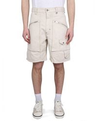 Isabel Marant - Mini Denim Bermuda Shorts - Lyst