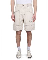 Isabel Marant - Mini Denim Bermuda Shorts - Lyst