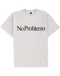 No Problemo - T-Shirt With Logo - Lyst