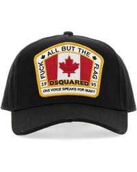 DSquared² - Cappello Da Baseball Con Logo - Lyst