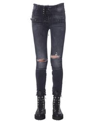 Unravel Project - Skinny Fit Jeans - Lyst