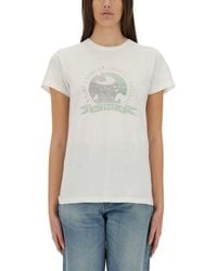 Saint Laurent - "Music Festival" T-Shirt - Lyst