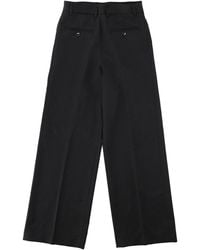 MM6 by Maison Margiela - Pantaloni Dalla Linea Dritta E Ampia - Lyst