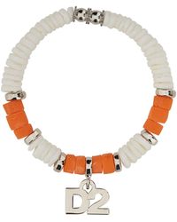 DSquared² - BRACCIALE CON LOGO - Lyst