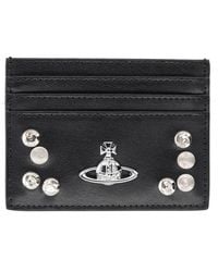 Vivienne Westwood - Portacarte Borchiato Con Orb - Lyst