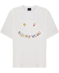 Paul Smith - Graphic Crew Neck T-Shirt - Lyst