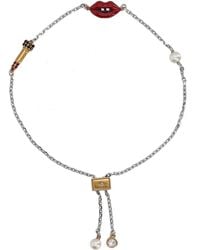 Marc Jacobs - "Lips Slider" Bracelet - Lyst