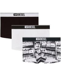 DIESEL - 3-Pack Of Boxers "Damien-D-Box" - Lyst