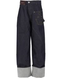 JW Anderson - Jeans Twisted Turn-Up Workwear - Lyst