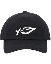 Y-3 - 3 Cappello Da Baseball Con Logo - Lyst