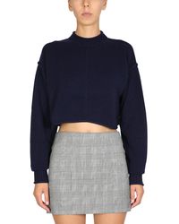 Max Mara - Wool And Cashmere Crew Neck Sweater - Lyst