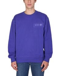 Moschino - Relaxed Fit Sweatshirt - Lyst