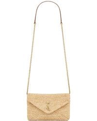Saint Laurent - Clutch Bag With Chain "Cassandras" - Lyst