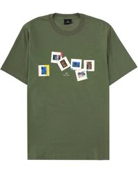 Paul Smith - T-Shirt Con Stampa - Lyst