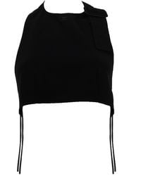 Courreges - Courregès Polyester-Polyurethane Top - Lyst