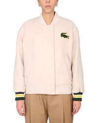 lacoste cream jacket