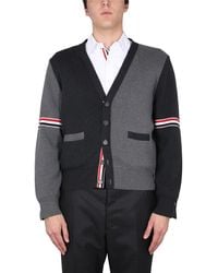 Thom Browne - V-Neck Cardigan - Lyst