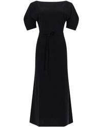 Lemaire - Boat Neck Midi Dress - Lyst