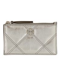 Tory Burch - Portacarte "Kira" Con Zip - Lyst