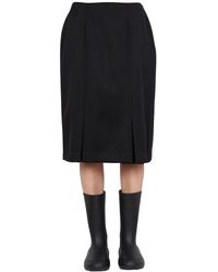 Raf Simons - Structured Midi Skirt - Lyst