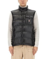 Moncler - Gilet Imbottito "Nantu" - Lyst