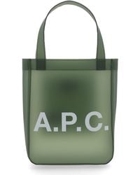 A.P.C. - Small "Lou" Tote Bag - Lyst