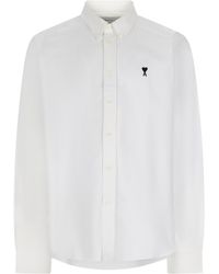 Ami Paris - Camicia Con Logo - Lyst