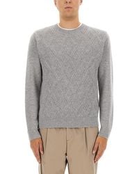Herno - Textured Knit Cashmere Sweater - Lyst