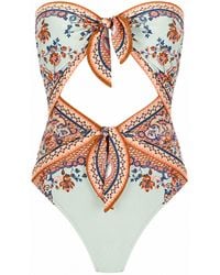 Zimmermann - Costume Da Bagno Intero "Aster" - Lyst
