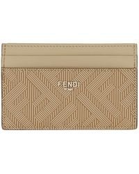Fendi - Portacarte "Shadow" - Lyst