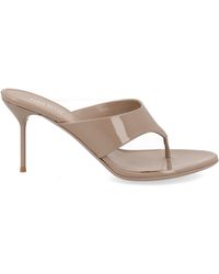 Paris Texas - Patent Leather Mule - Lyst