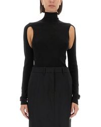Helmut Lang - High Neck Slim-Fit Top - Lyst