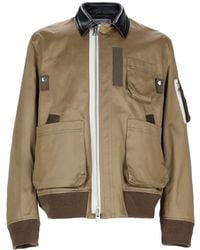 Sacai - Giacca Blouson - Lyst