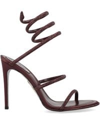 Rene Caovilla - Sandalo "Cleo" Con Tacco - Lyst