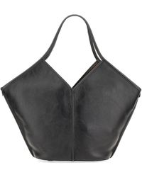 Hereu - Leather Tote Bag Calella - Lyst