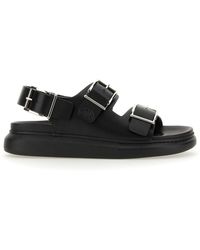McQueen - Seal Sandals - Lyst