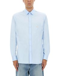 Moschino - Classic Cotton Poplin Shirt - Lyst