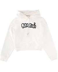 Marni - Sweatshirt With Logo - Lyst