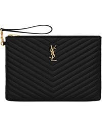 Saint Laurent - Tablet Bag "Cassandras" - Lyst