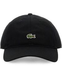Lacoste - Cotton Hats - Lyst